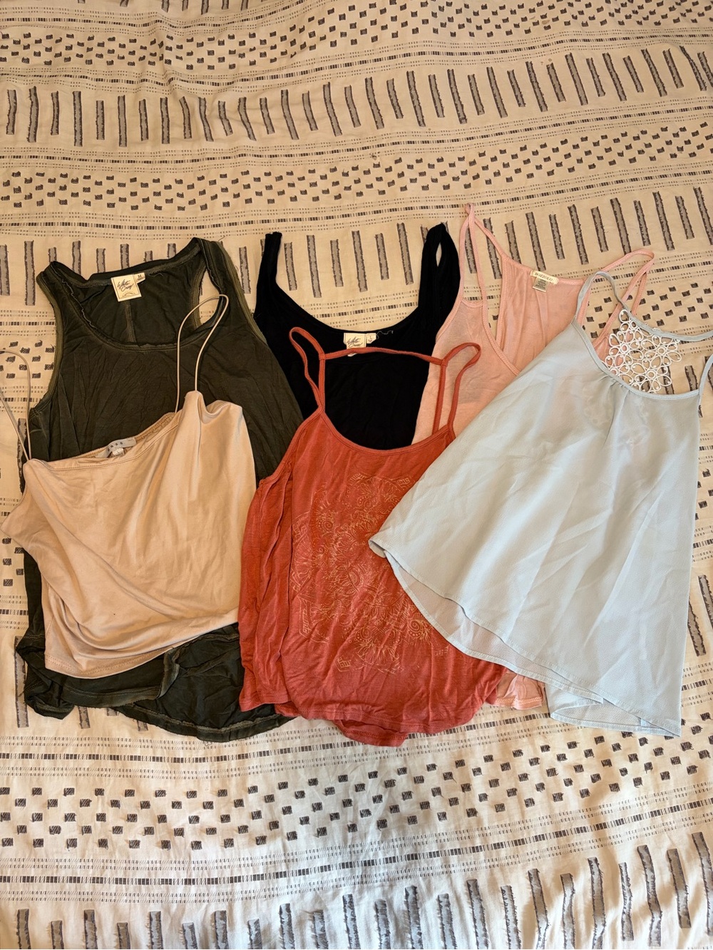 Women’s Summer Tank Top Lot of 6 Reseller Bundle White Crow Poolhouse gaze